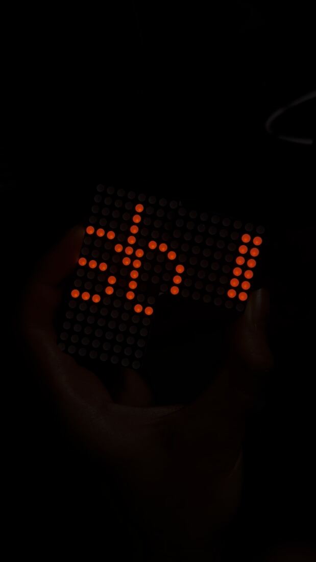 Early LED animation experiment